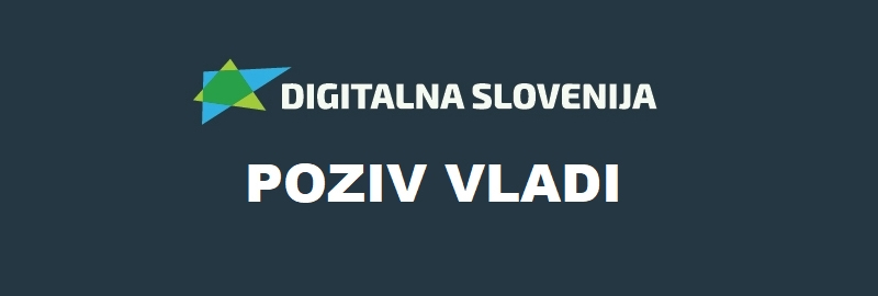 Poziv vladi RS za digitalizacijo Slovenije