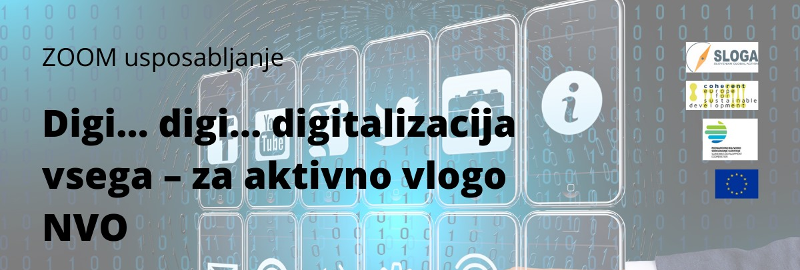 Usposabljanje: Digi, digi, digitalizacija vsega – za aktivno vlogo NVO